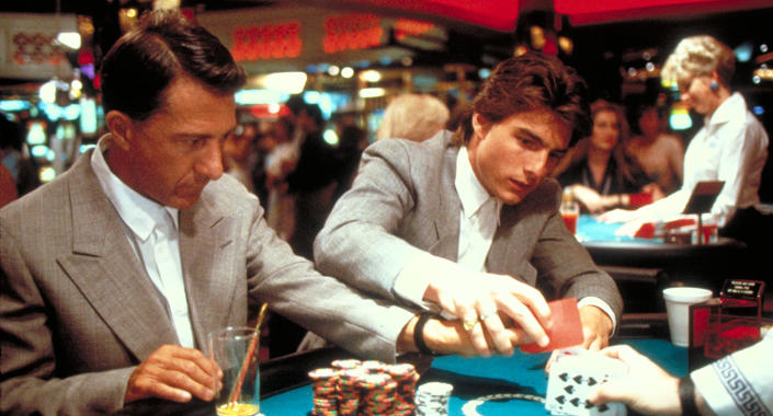 Dustin Hoffman and Tom Cruise in Rain Man. (MGM)