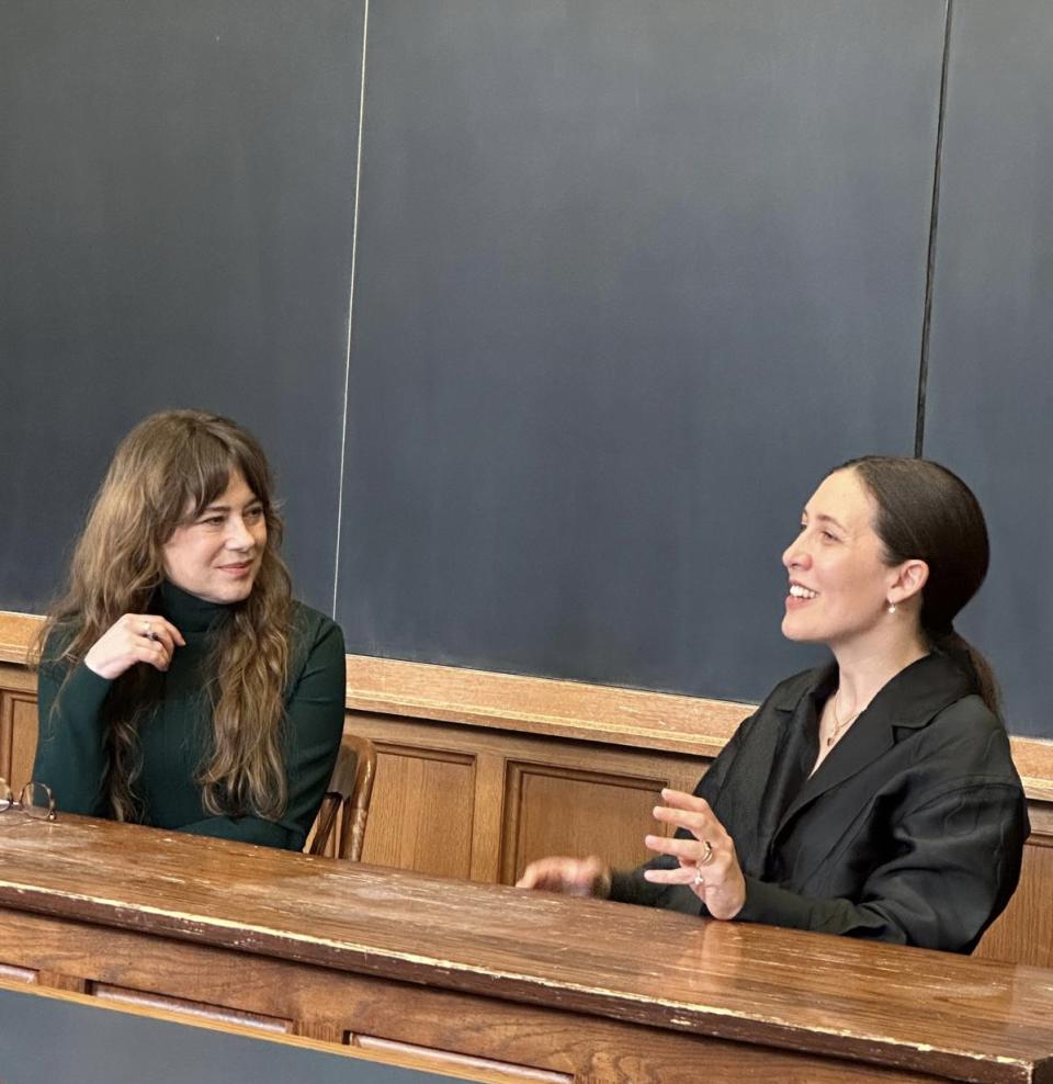 Emilia Wickstead at Yale Law Society in Connecticut