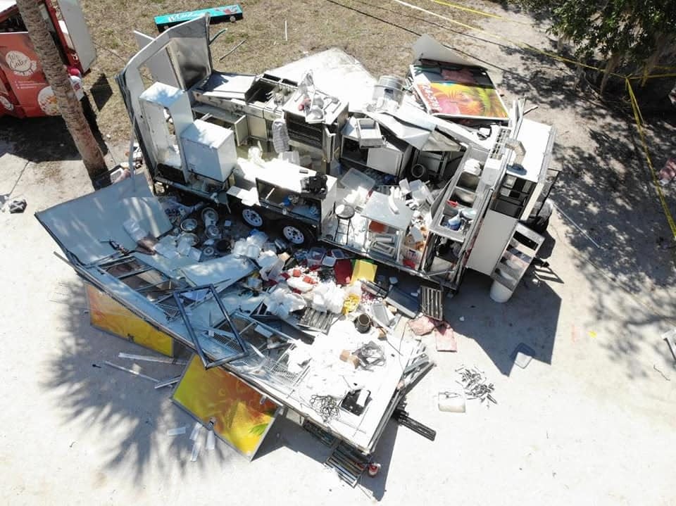 Michelle Dietterick, 53, of Port St. Lucie was flown to an Orlando hospital with severe burns and injuries after her food trailer exploded at a Vero Beach Seafood Festival on Saturday, May 14, 2022.