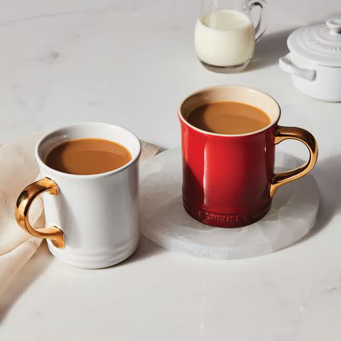 Le Creuset Stoneware Mugs Set of 4 - Licorice