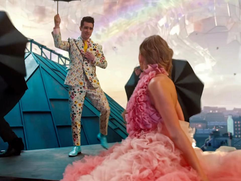taylor swift brendon urie me music video