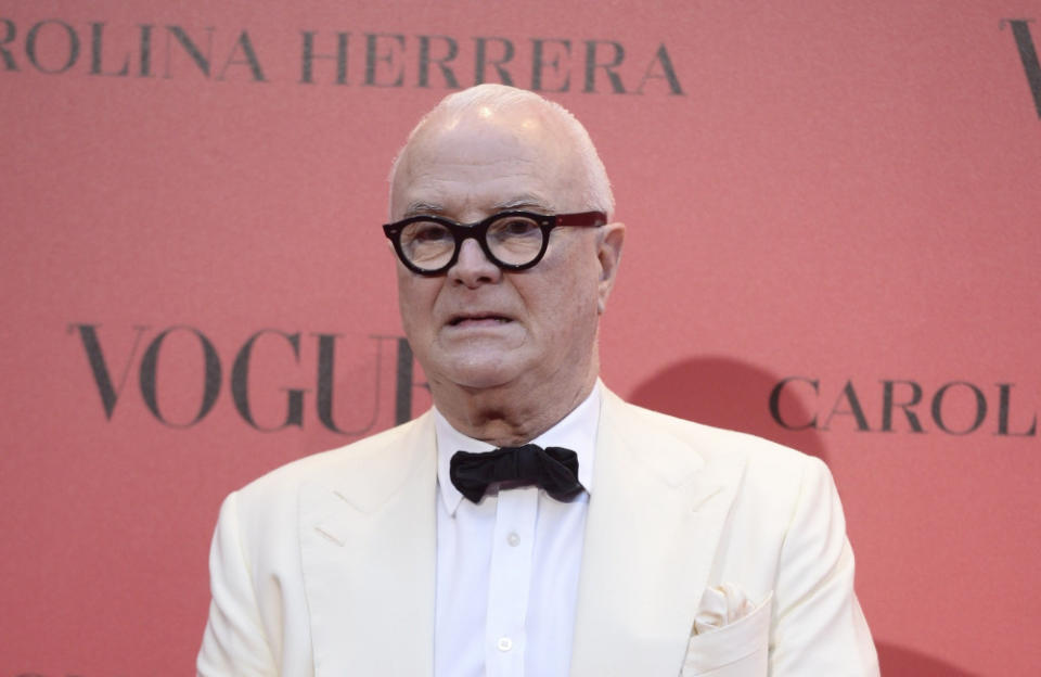 Manolo Blahnik has revealed that his dogs are the 'greatest love' in his life credit:Bang Showbiz