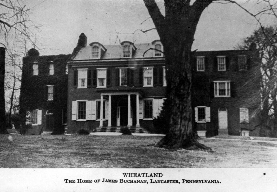 circa 1890: Wheatland, the house of James Buchanan, the 15th President of the United States of America, situated in Lancaster, Pennsylvania. (Photo by Hulton Archive/Getty Images)