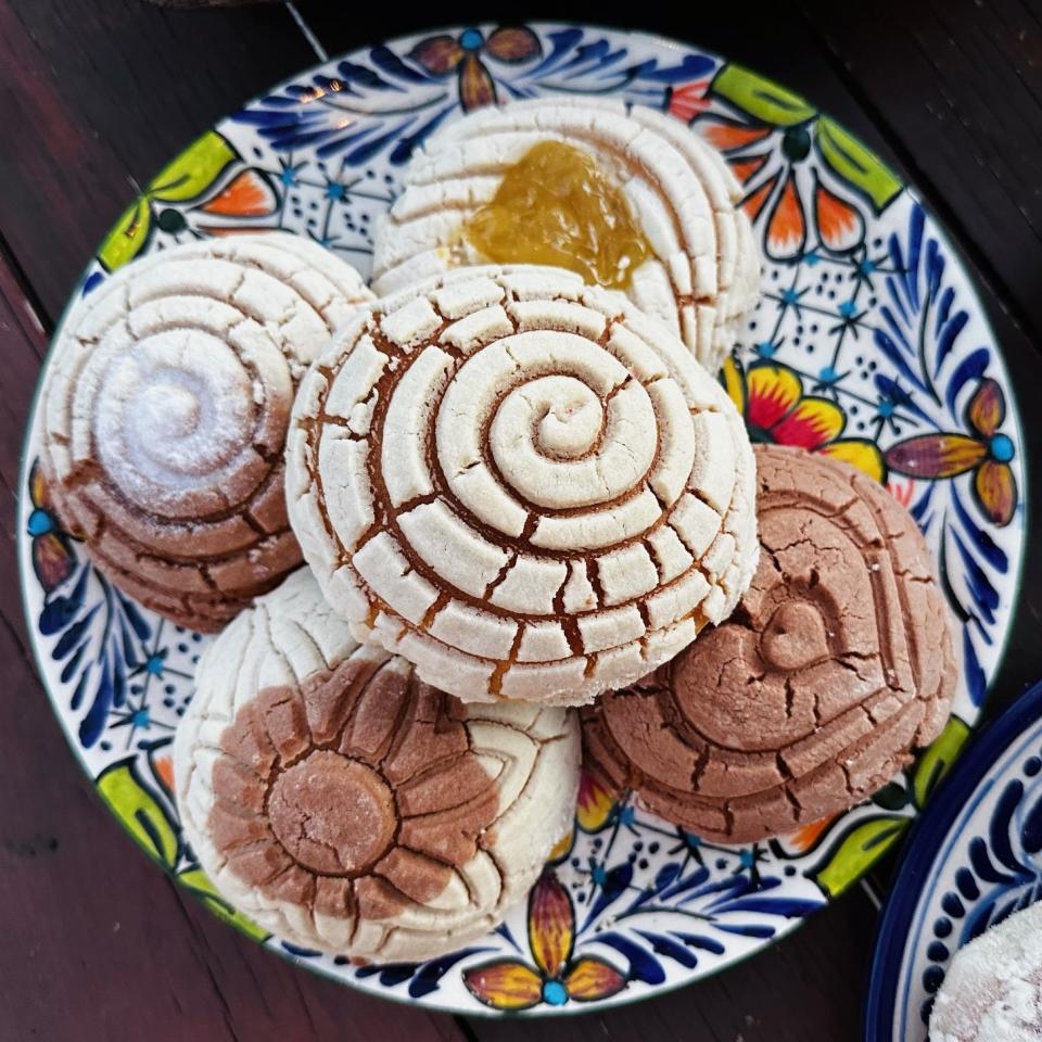 Conchas is one of the Mexican sweet breads master baker Alex Peña will teach during the Bizcocho class on Feb. 22 at Florida Academy of Baking in Satellite Beach.