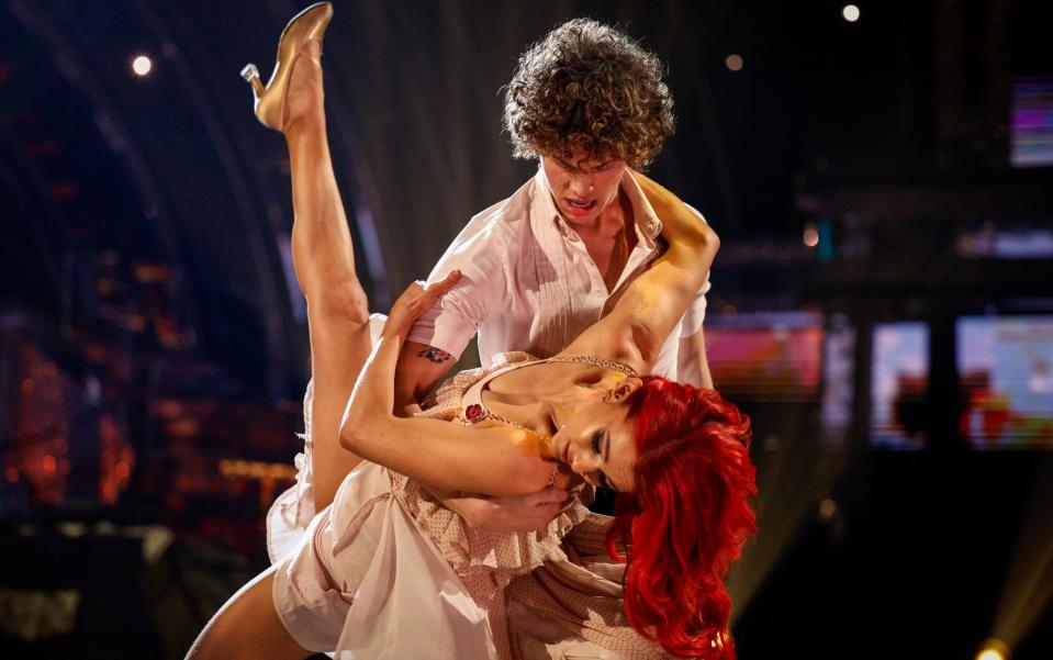 Bobby Brazier has found his competitive edge; with partner Dianne Buswell