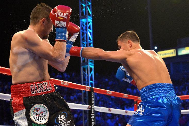 Pelea de box (GETTY IMAGES NORTH AMERICA/AFP | Jonathan Moore)