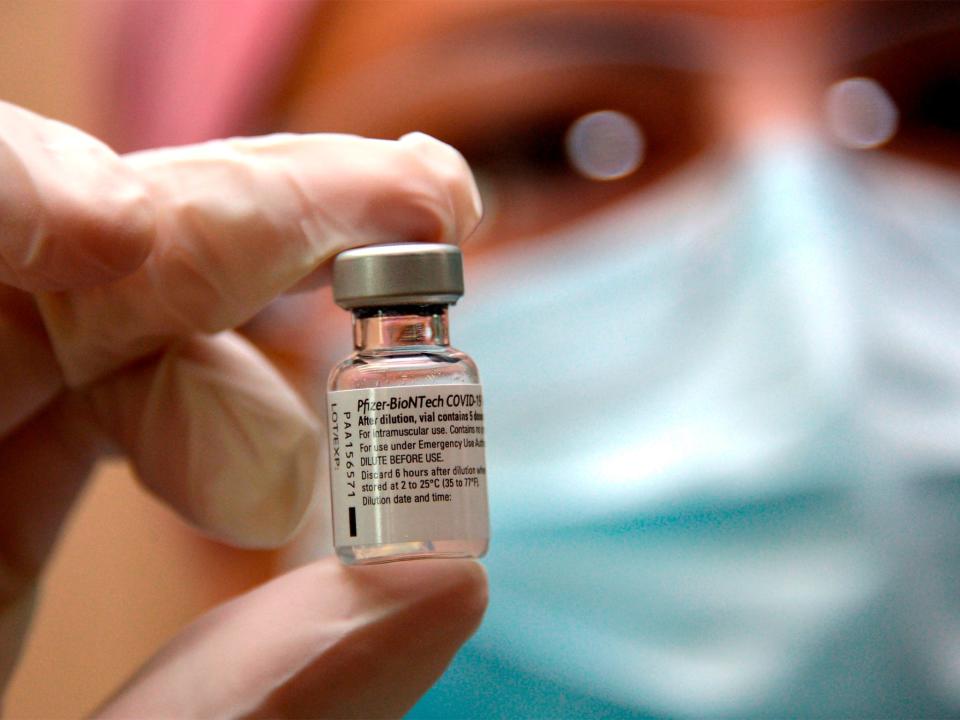 <p>More than six million people have received at least one vaccine dose</p> (FP via Getty Images)