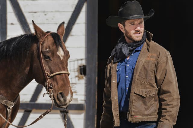 <p>Cam McLeod/Paramount Network / Courtesy Everett</p> Ian Bohen in "Yellowstone"