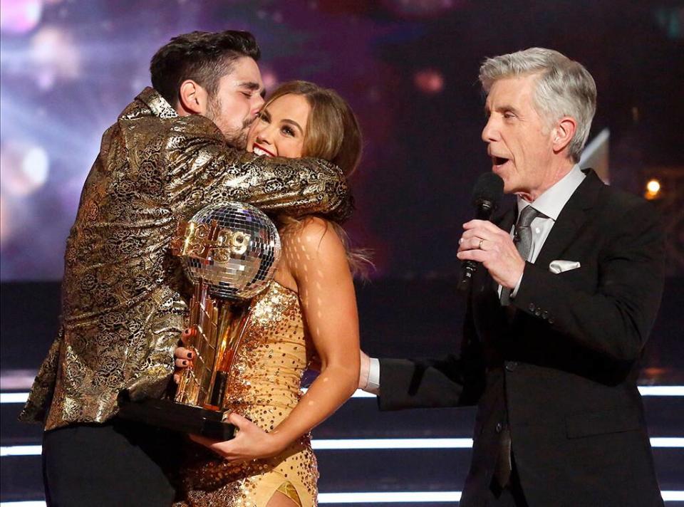 ALAN BERSTEN, HANNAH BROWN, TOM BERGERON, DANCING WITH THE STARS