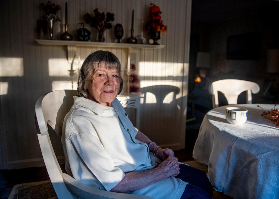 Ursula Perkins waits at home before getting picked up for a doctor's appointment by Heart to Heart, a new organization created by former York Hospital CEO Jud Knox that provides free services to the elderly. As demand for services continues to rise, Knox said the organization is in need of more volunteers.