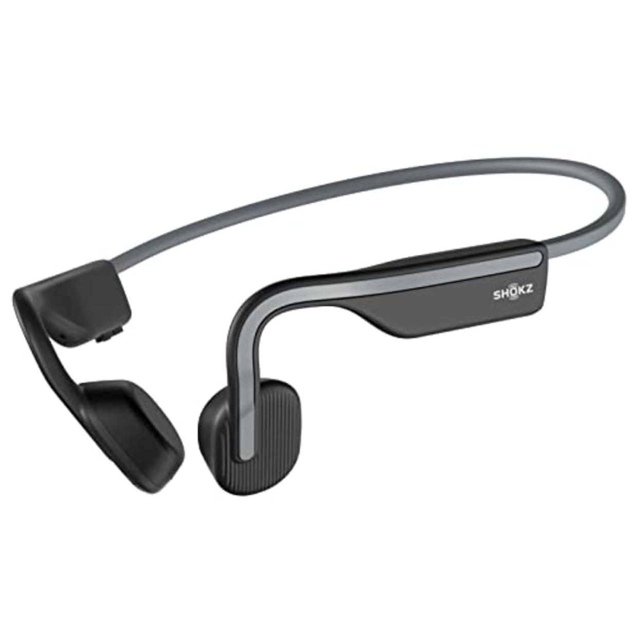 SHOKZ OpenMove - Open-Ear Bluetooth Sport Headphones - Bone Conduction Wireless Earphones - Sweatproof for Running and Workouts, with Sticker Pack (Grey) (AMAZON)