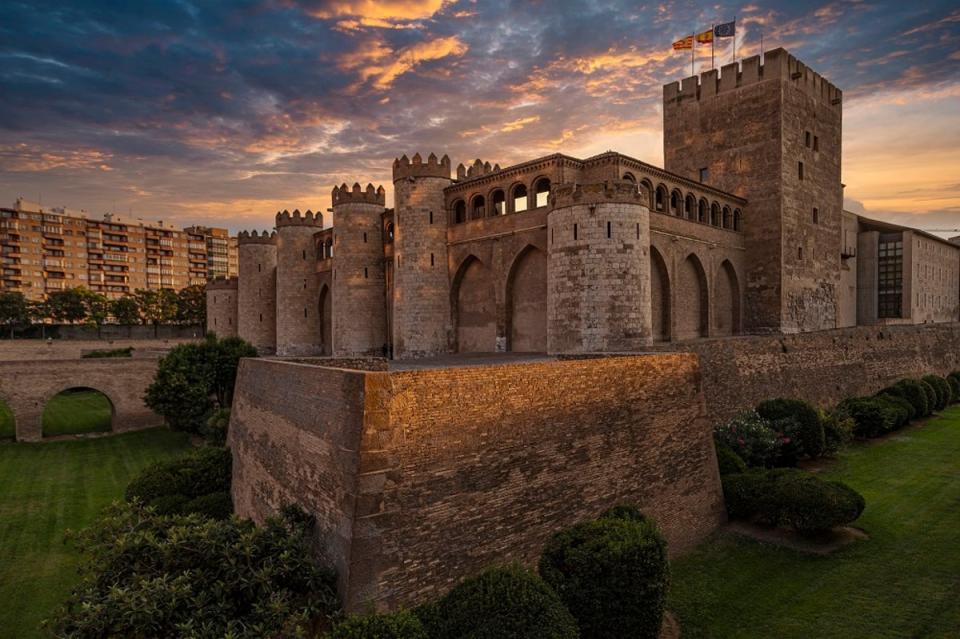 Aljaferia Palace was built by the Moors in the 11th century (Zaragoza Tourism)