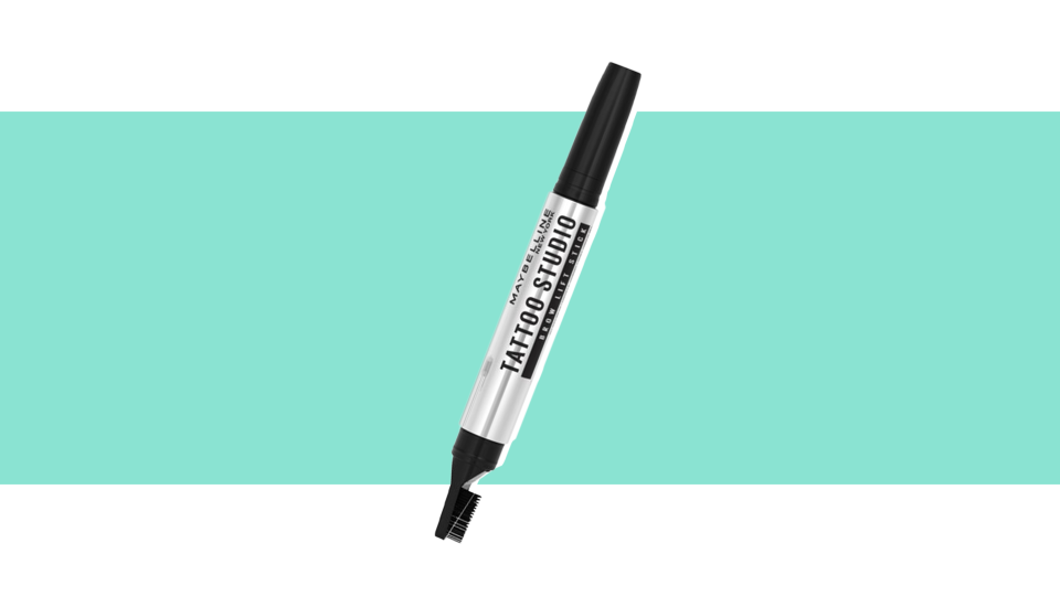 Add definition to your brows with the Maybelline New York Tattoo Studio Brow Lift Stick.