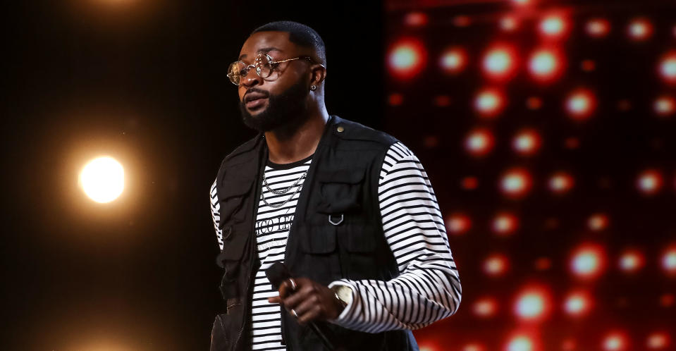 J-Sol brought down the house with his stirring performance. (ITV Pictures)