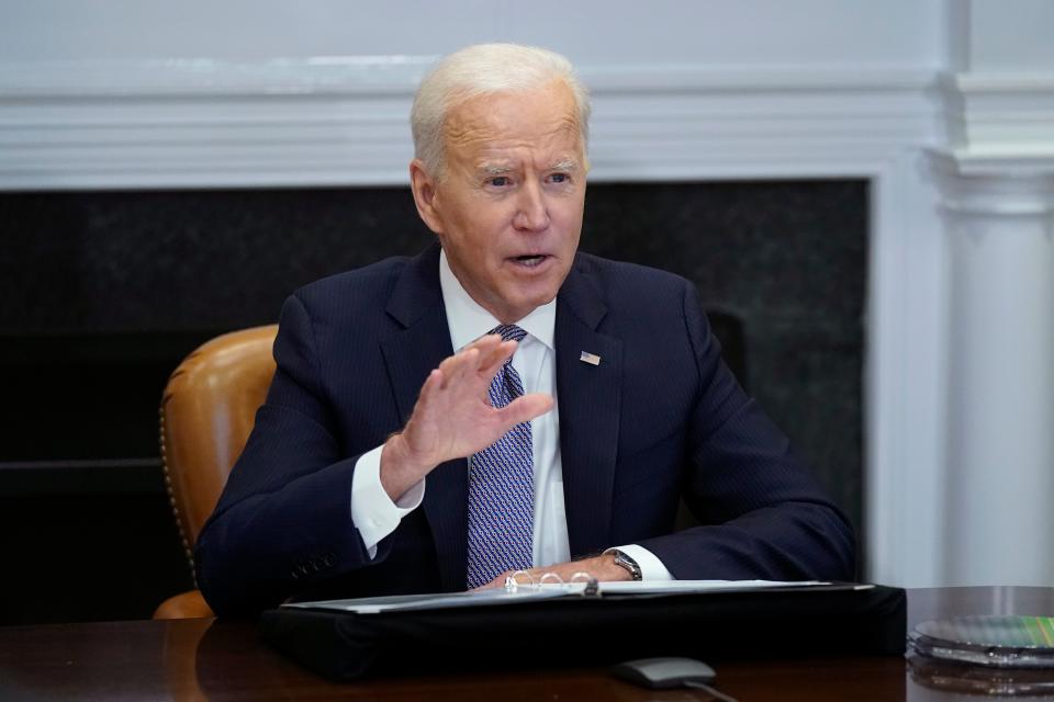 Biden (Copyright 2021 The Associated Press. All rights reserved.)