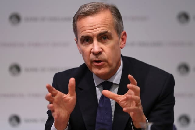 Governor of the Bank of England Mark Carney