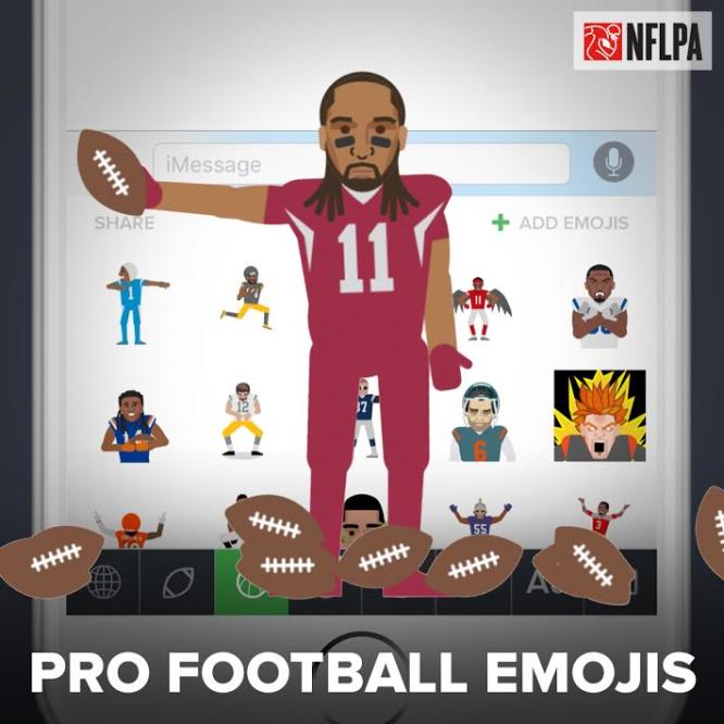 NFL emoji keyboard lets users send custom player emojis - Sports