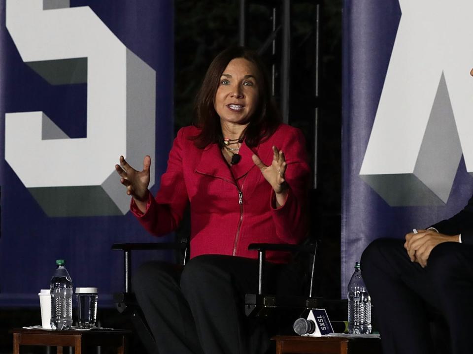 Prof Katharine Hayhoe was this week appointed chief scientist at the Nature Conservancy (Getty Images)