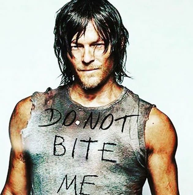 Norman had the perfect response to the event on social media. Photo: Instagram