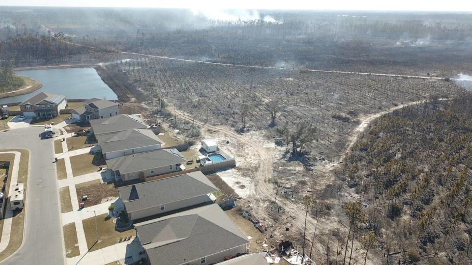 Three simultaneous wildfires in North Florida burned more than 34,000 acres, destroyed two homes and forced evacuations from more than a thousand homes in March. New research suggests climate change could double Florida’s fire risk in the next 30 years.