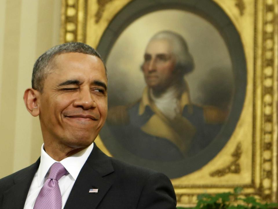 barack obama wink