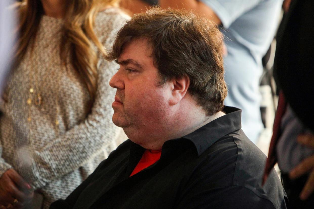 <span>Dan Schneider in New York on 10 September 2015.</span><span>Photograph: Lizzy Sullivan/WireImage</span>