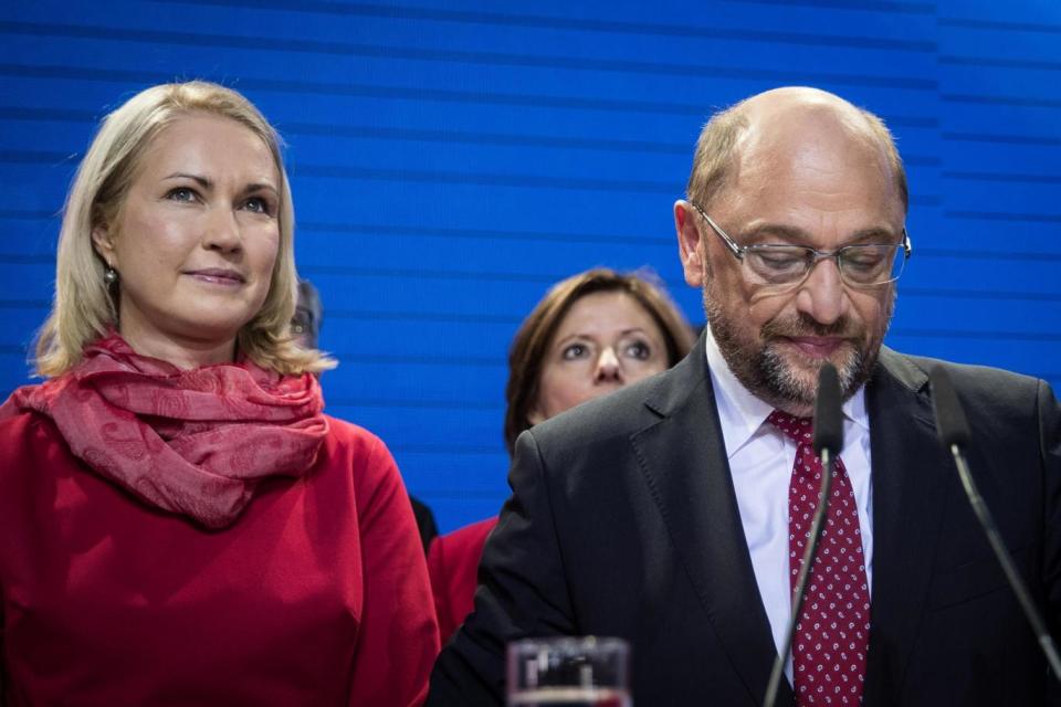 Martin Schulz, the SPD leader, suffered a terrible defeat (Getty Images)