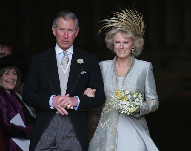 Charles and Camilla's wedding day