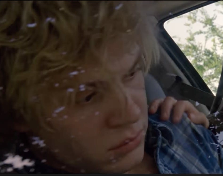 Evan Peters as Kyle Spencer