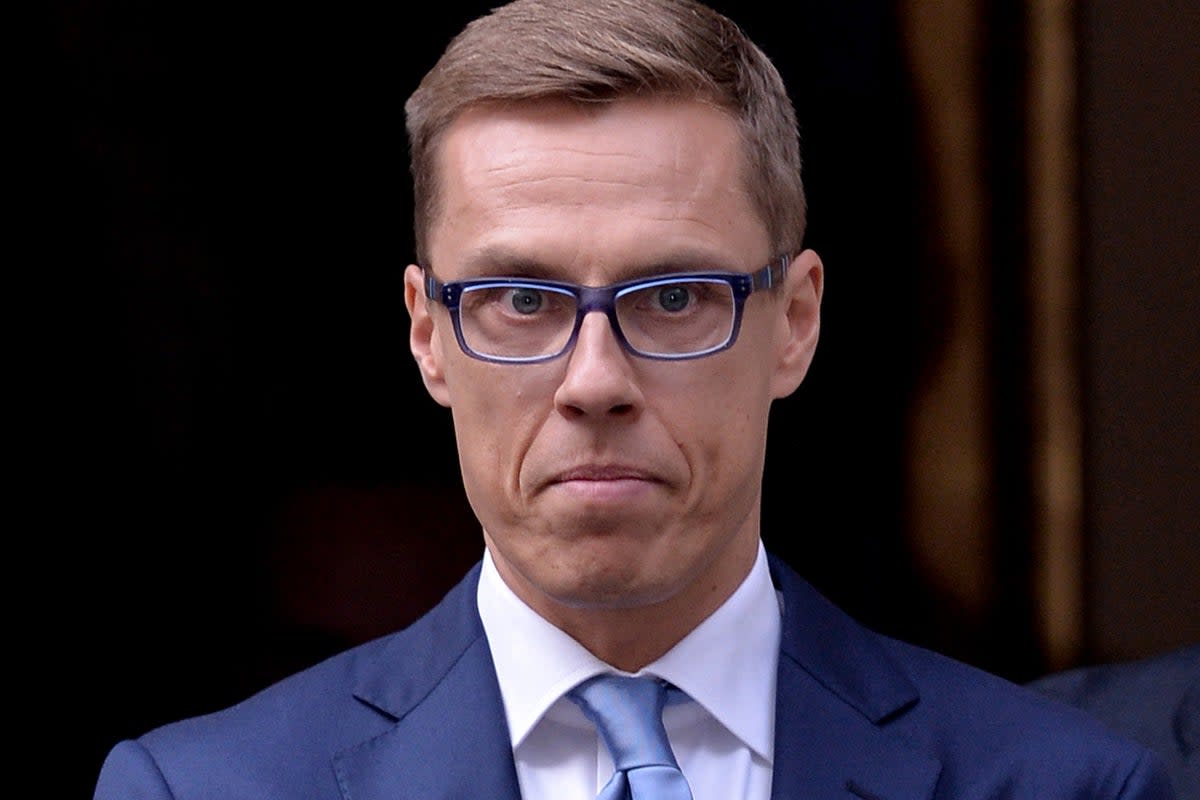 Alexander Stubb narrowly edged votes in the first run-off (PA)