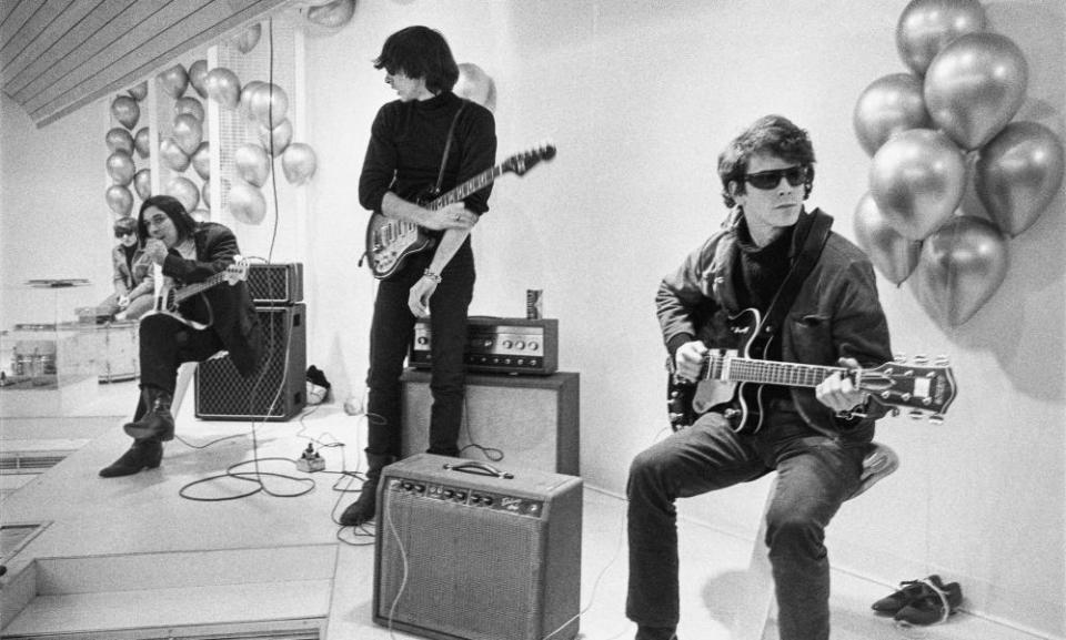 The Velvet Underground … Moe Tucker, John Cale, Sterling Morrison and Lou Reed