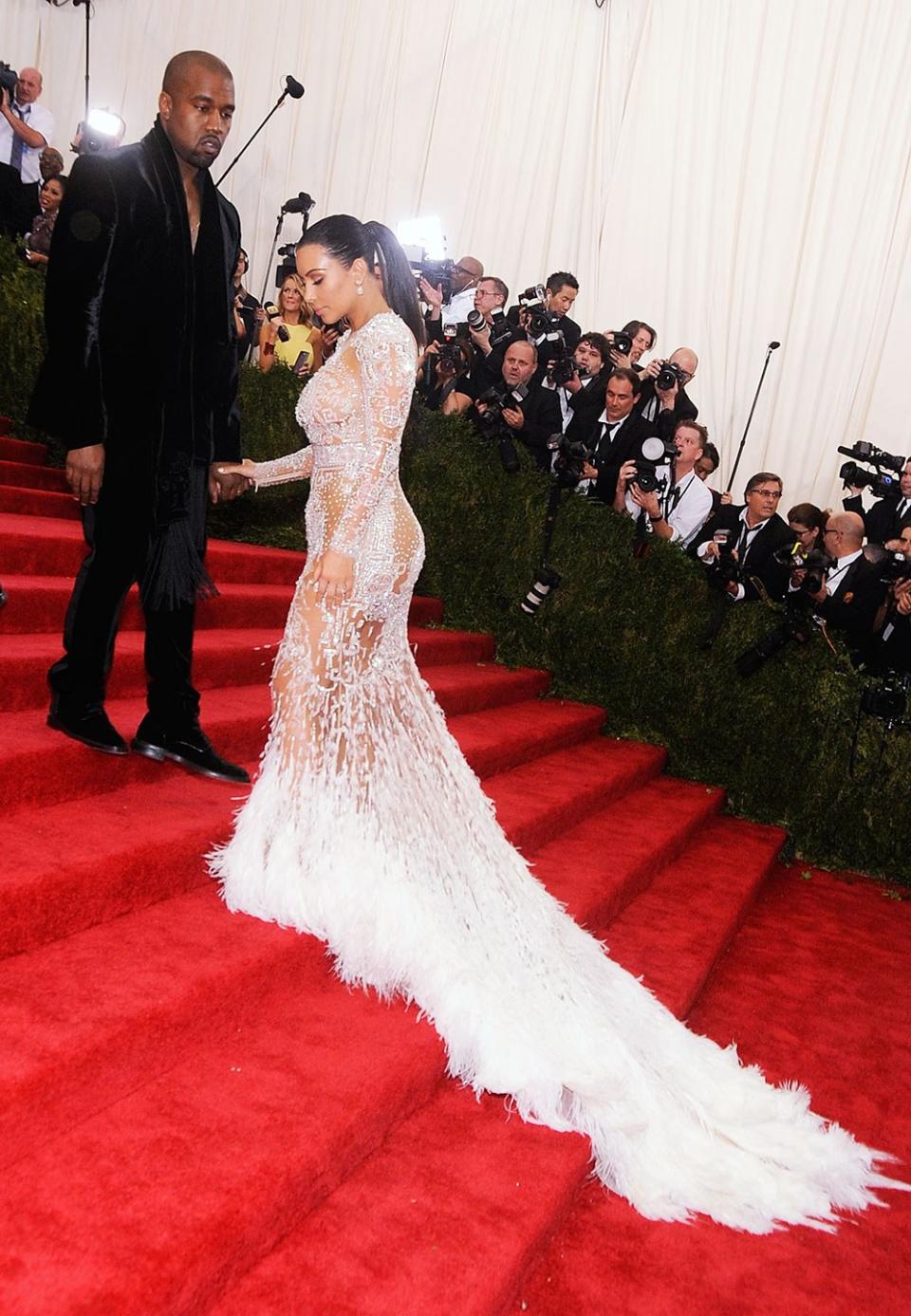 Wearing Roberto Cavalli at the China: Through the Looking Glass Gala.