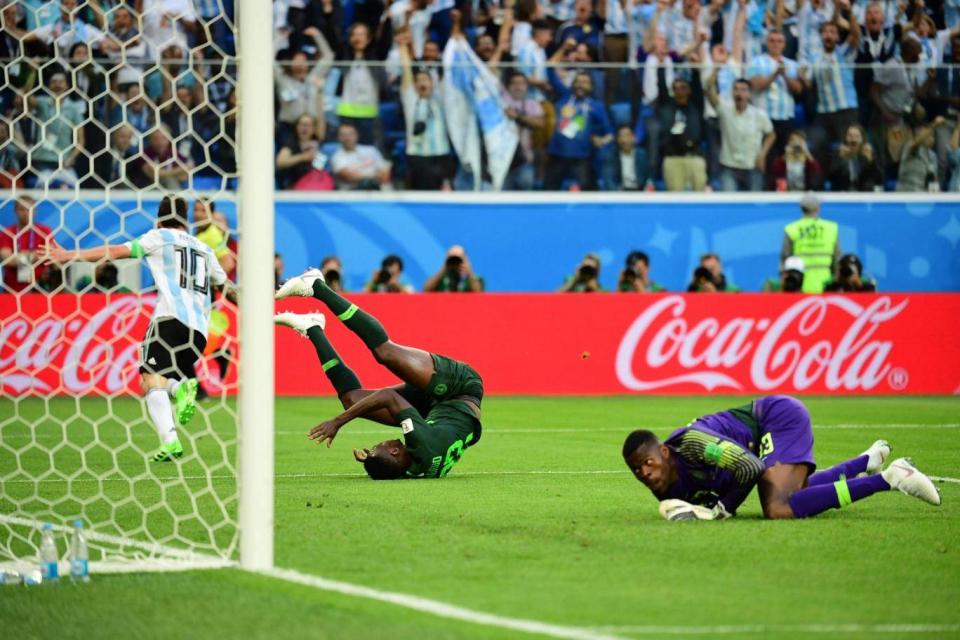 Messi struggled before a moment of magic (AFP/Getty Images)