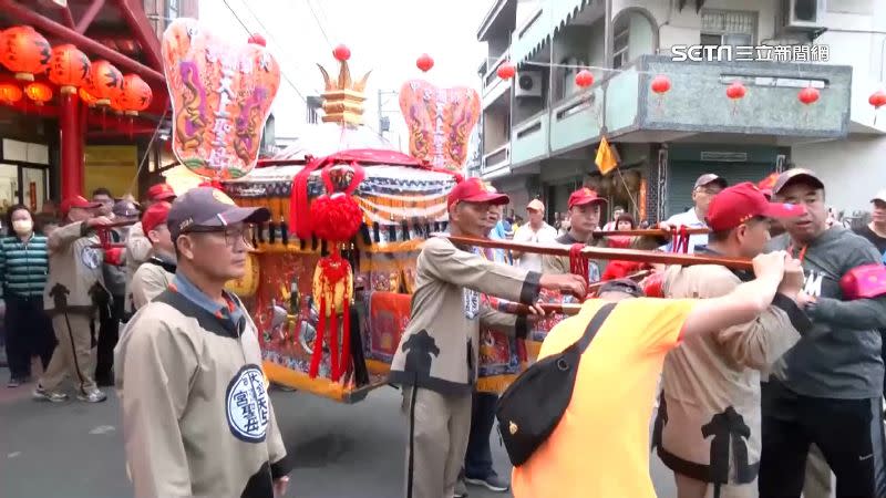 大甲媽祖遶境預計8日晚間抵達嘉義新港奉天宮。