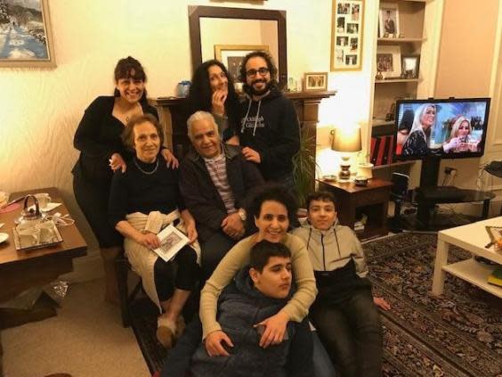 The couple have a large British family (Navid Saberi)