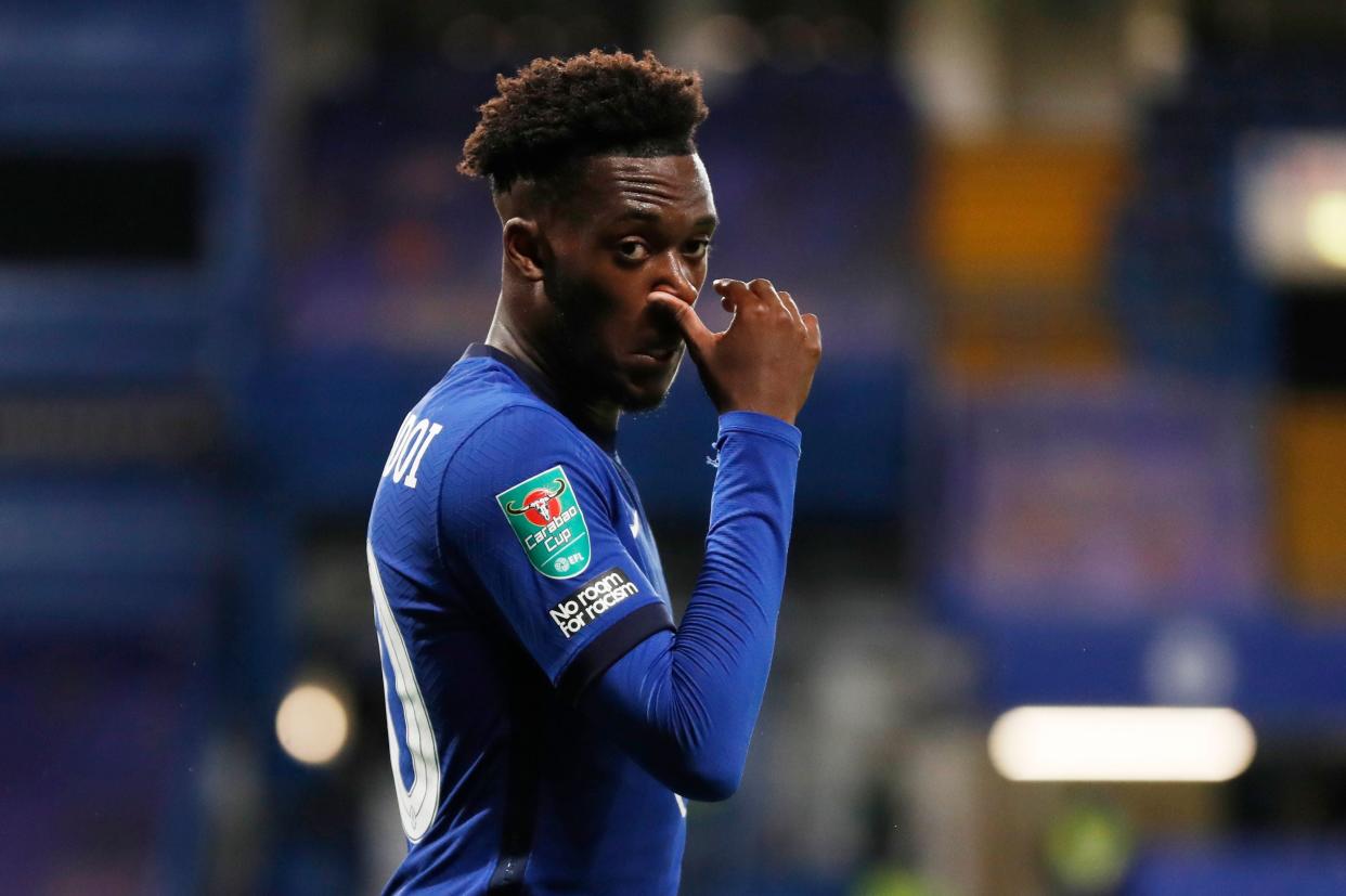 Callum Hudson-Odoi is set to depart Stamford Bridge (Pool via REUTERS)