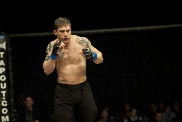 Chuck Zlotnick/Lionsgate Tom Hardy in 'Warrior'