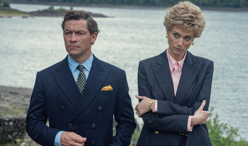 Season 5 of The Crown Prince Charles and Princess Diana