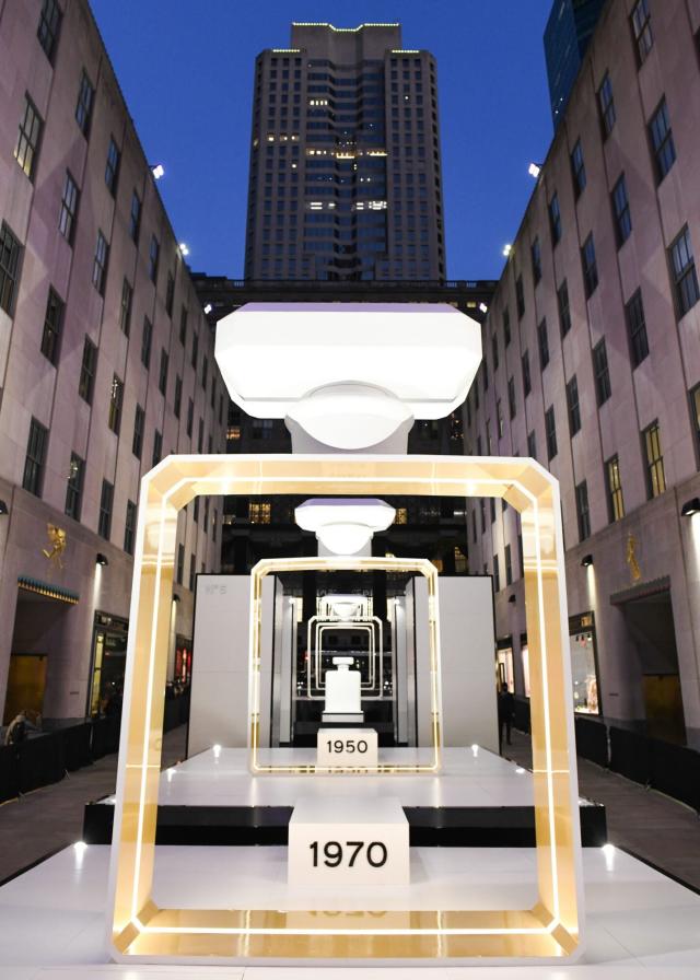 BEST Price GuaranteedChanel No. 5 Is Taking Over Rockefeller