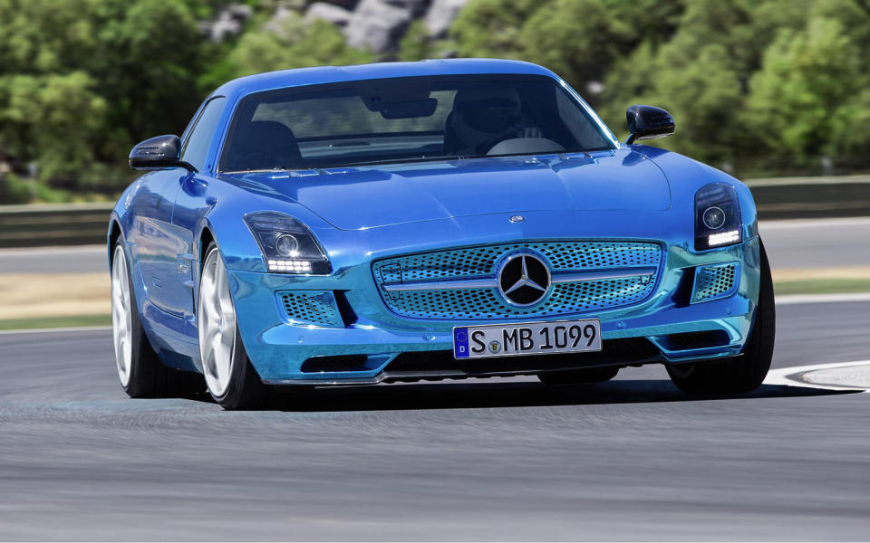 Click here for a full gallery of the Mercedes-Benz SLS AMG Electric Drive, unveiled this week at the 2012 Paris Auto Show. 