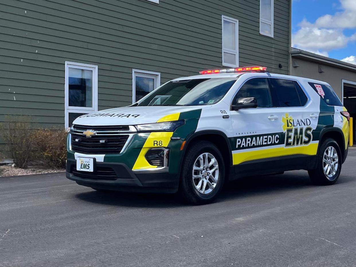 Island EMS has three new Community Paramedic Response Units or CPRUs. They are vehicles staffed by an advanced care community paramedic who can respond to less-urgent 911 calls and treat patients on site, rather than have to transport them to an emergency room.   (Wayne Thibodeau/CBC - image credit)