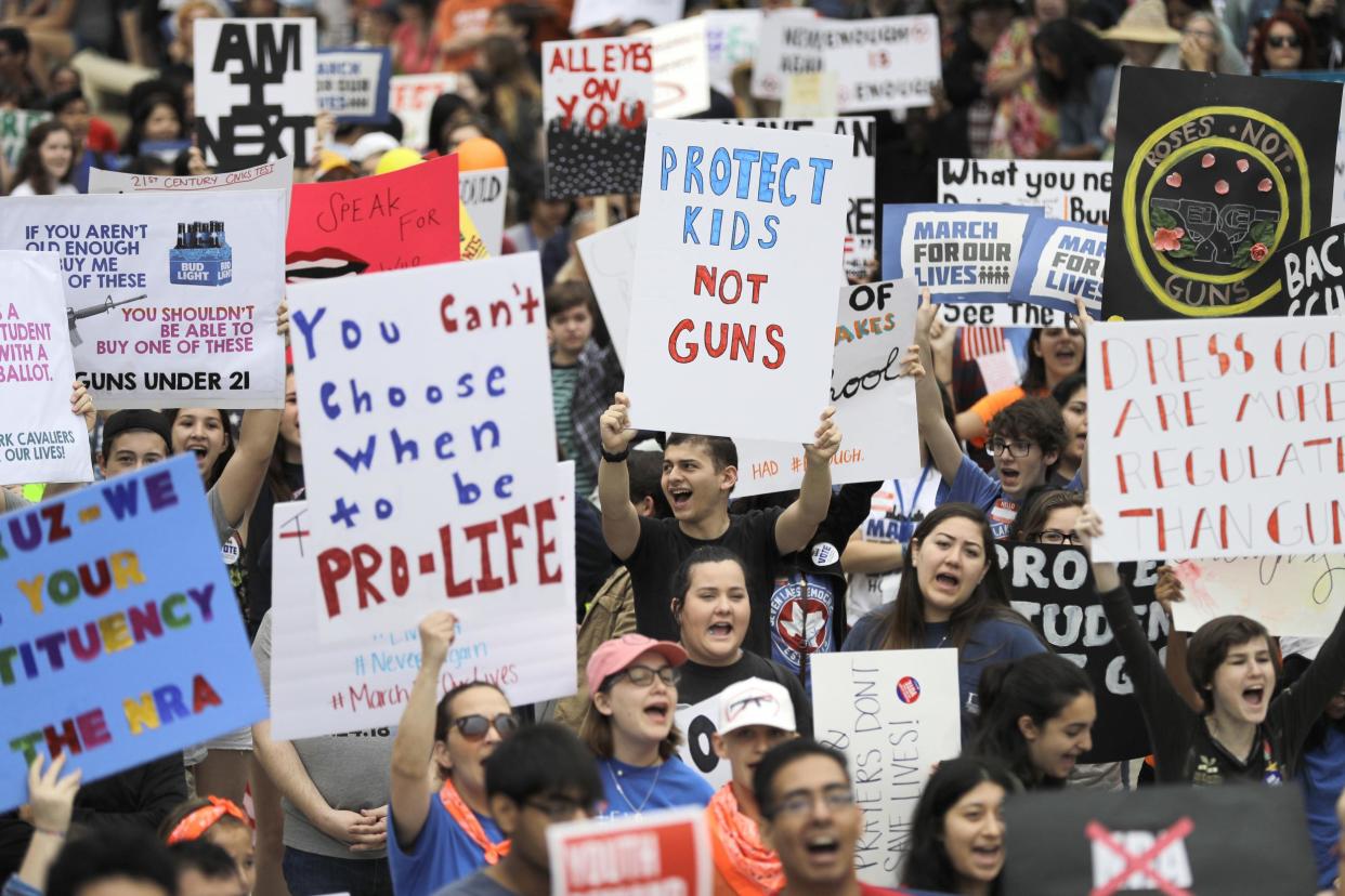 Student activists have led a loud charge to push politicians on gun control: AP