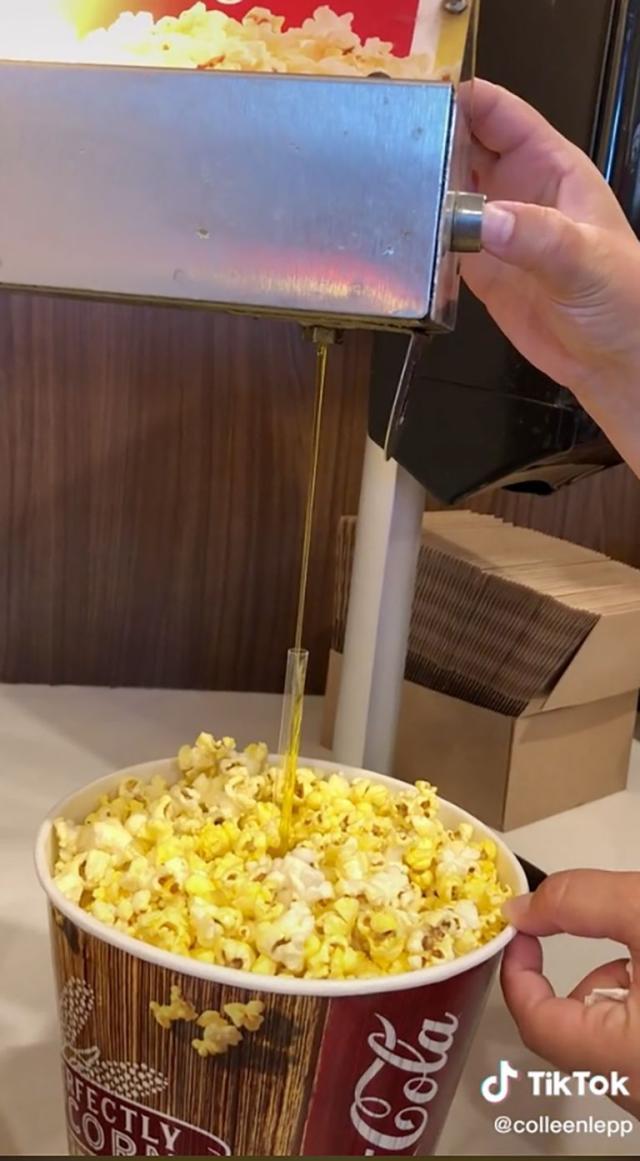 Popcorn Butter Dispenser in Theater & Concessions