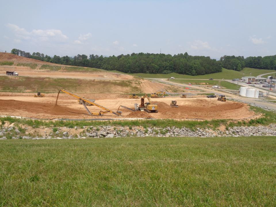 The Landfill V expansion project is on schedule to be completed by the end of the year.