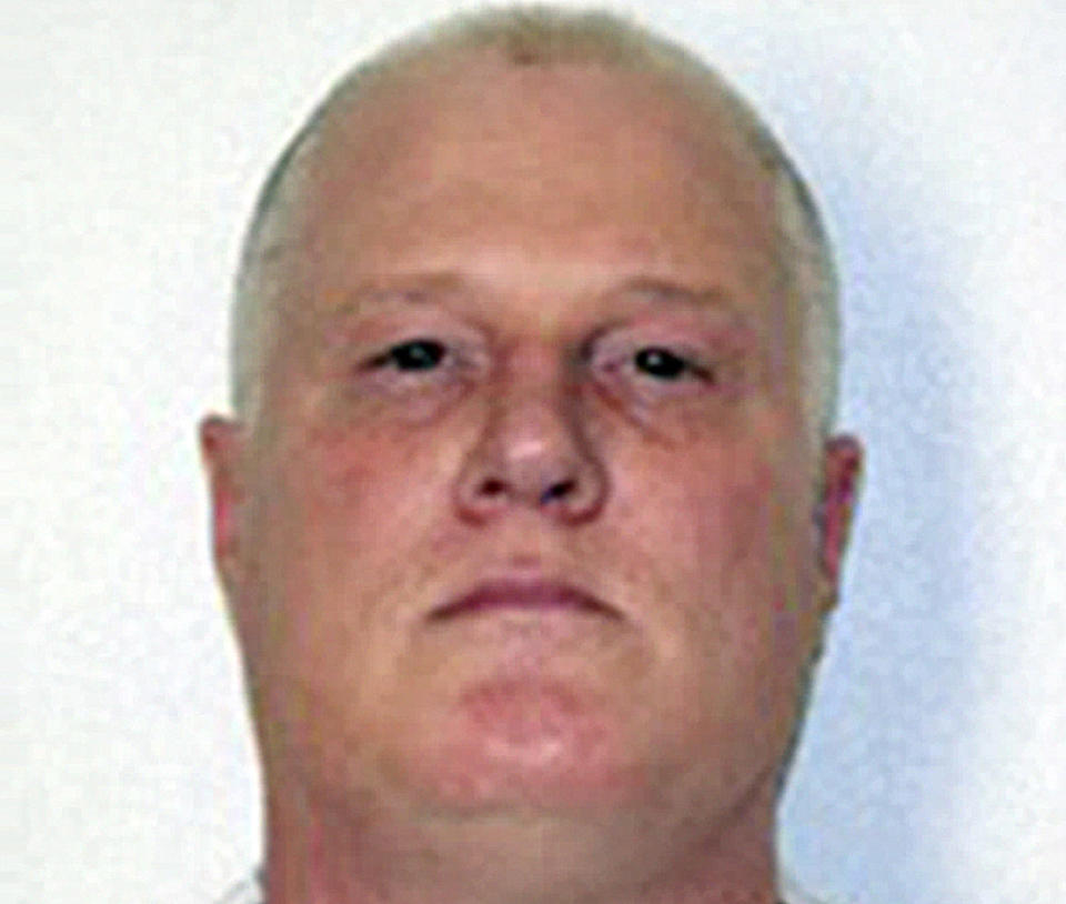 FILE - This 2013 file photo provided by the Arkansas Department of Correction shows Don William Davis, who has been scheduled for execution Monday, April 17, 2017. (Arkansas Department of Correction, via AP, File)