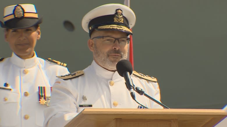 New East Coast navy commander says he has spoken with Proud Boys