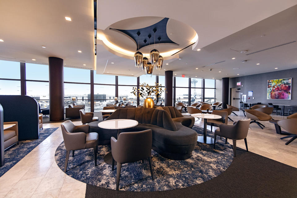 The United Polaris Business Lounge is an excellent space to spend a few hours before your flight. Photo: Supplied