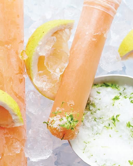 Grapefruit Tequila Paloma Ice Lollies