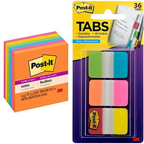 <p><strong>Post-it</strong></p><p>amazon.com</p><p><strong>$9.76</strong></p><p><a href="https://www.amazon.com/dp/B0B6VJ174F?tag=syn-yahoo-20&ascsubtag=%5Bartid%7C2139.g.40827274%5Bsrc%7Cyahoo-us" rel="nofollow noopener" target="_blank" data-ylk="slk:Shop Now;elm:context_link;itc:0;sec:content-canvas" class="link ">Shop Now</a></p><p>Fellow post-it note lovers, peep this price and color palette. What's more, the set comes with colored tabs for organizing your notes. *Clicks like the wind*.</p>