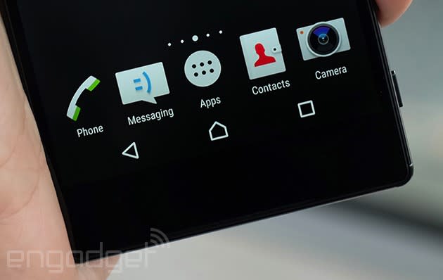 Sony Xperia Z5 icons